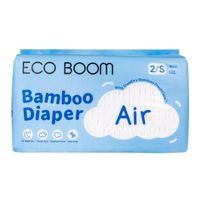 Eco Boom Air Bamboo Baby Nappies S - (3-8kg)